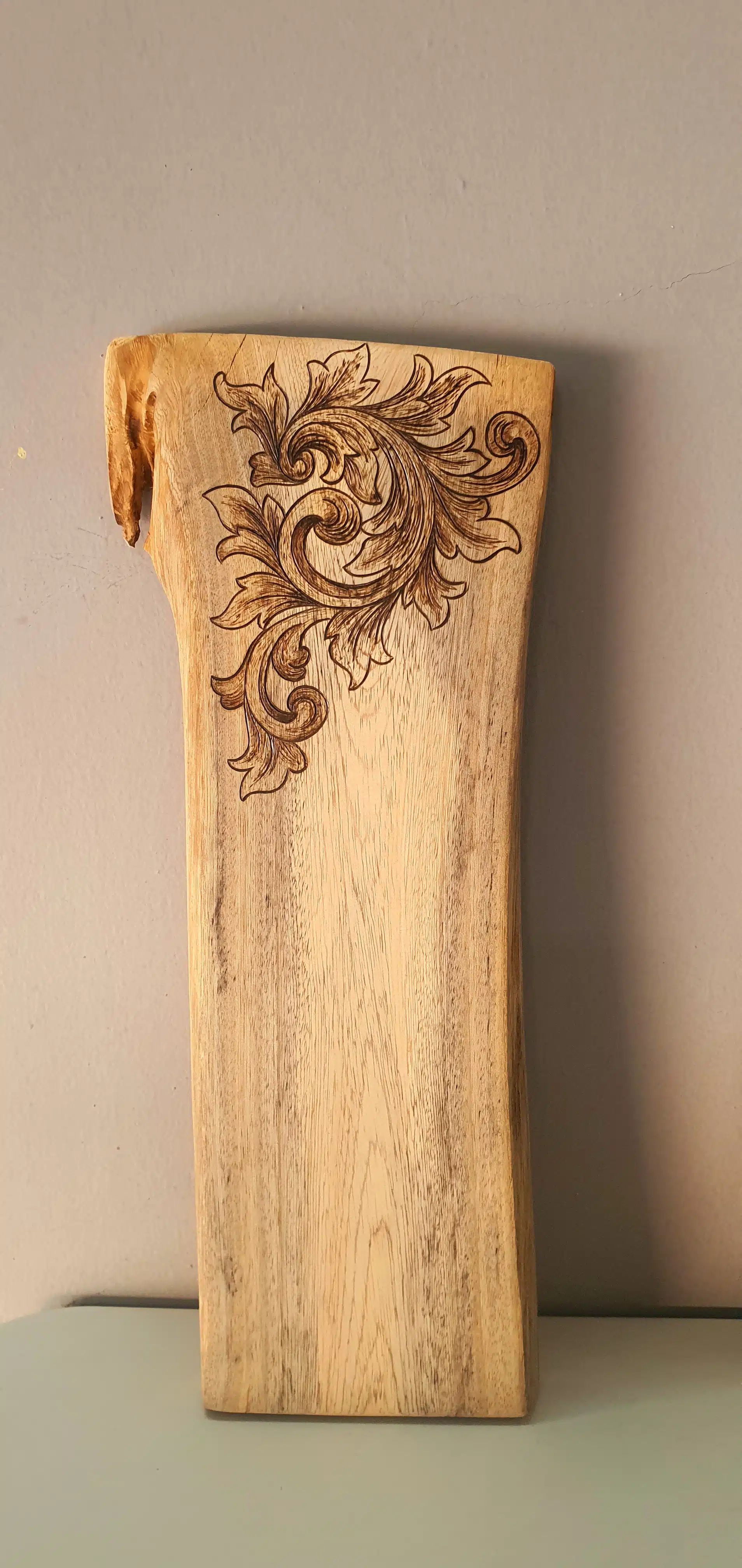 Floral Pattern Tray 5 wood tray