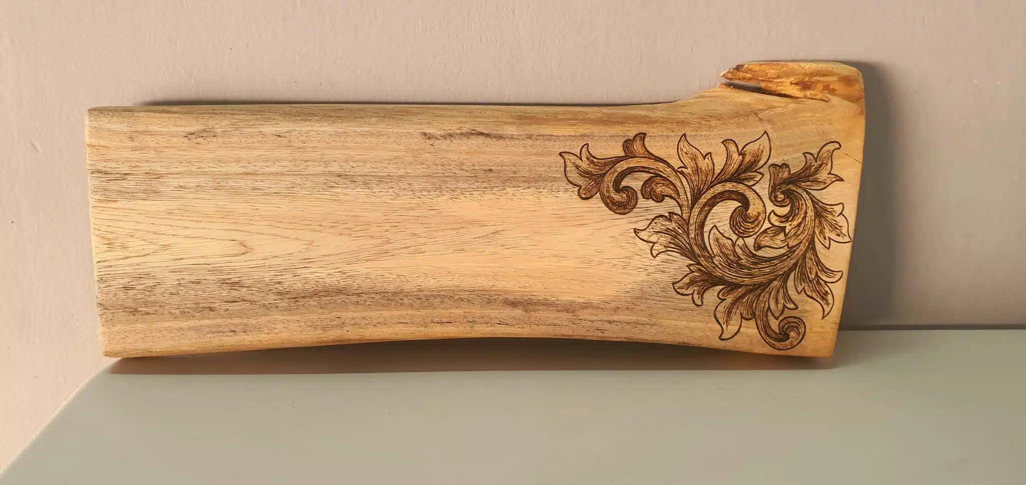 Floral Pattern Tray 6 wood tray