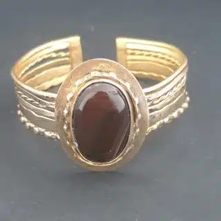 Solomon agate cuff