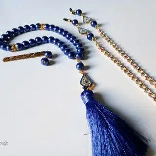 Blue Metallic Pearl 3 pcs Set