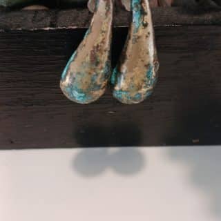 Vintage asymmetrical earrings