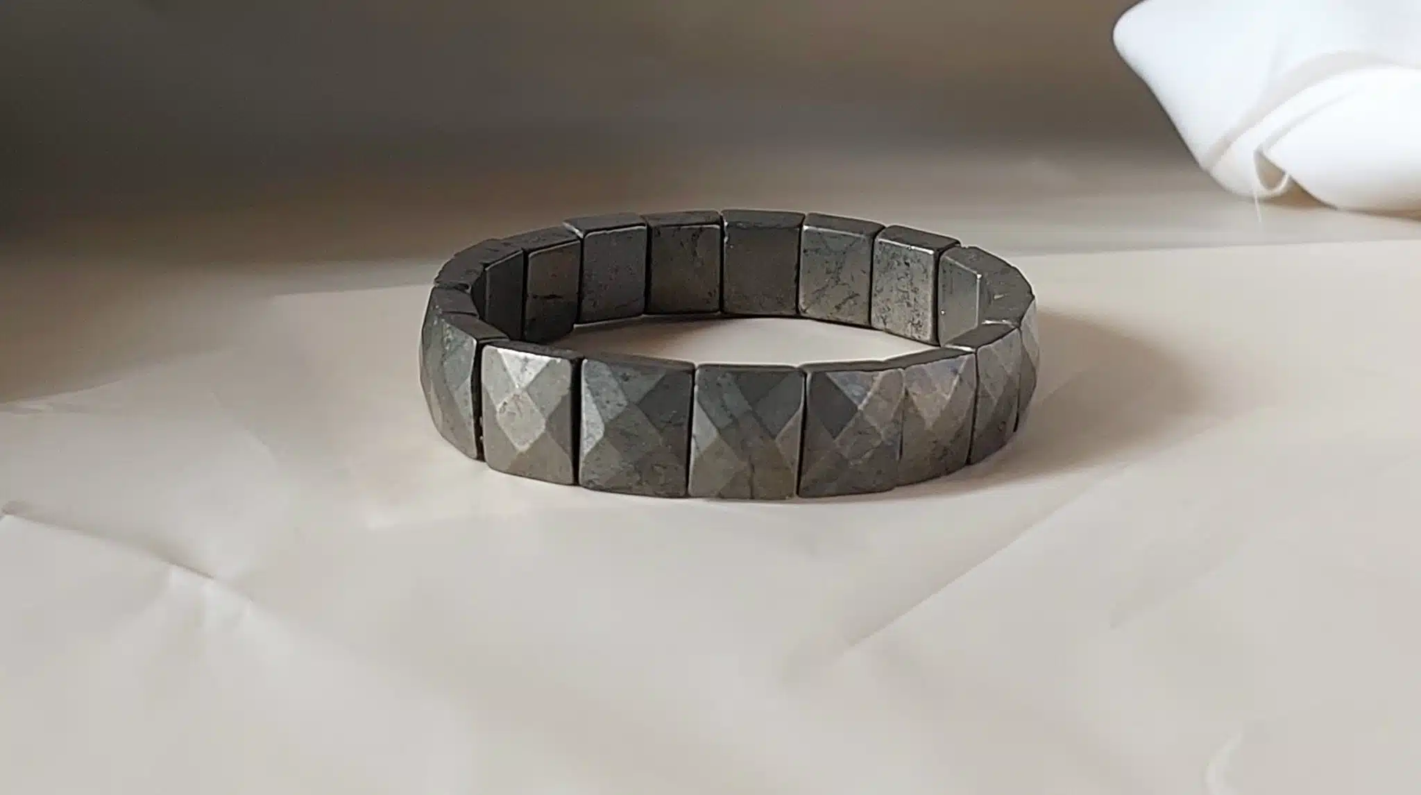 folie gold bracelet "pyrite bracelet 1 poerful protective bracelet