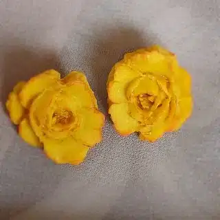 Ceramic earrings handmade