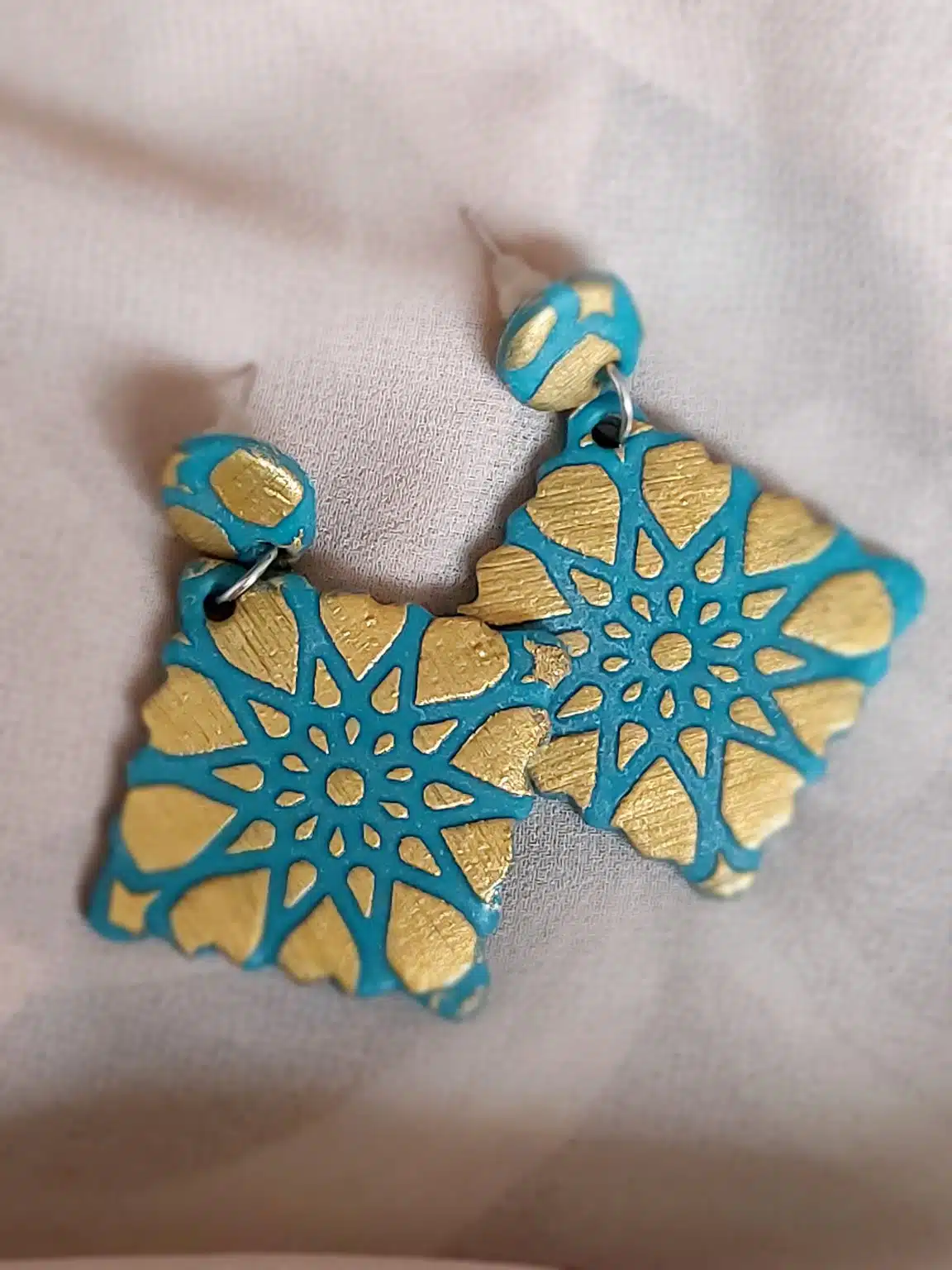 Ceramic earrings handmade 1 Ceramic earrings handmade