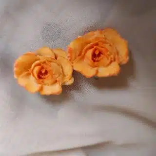 Ceramic earrings handmade