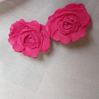 Ceramic earrings handmade