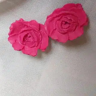 Ceramic earrings handmade