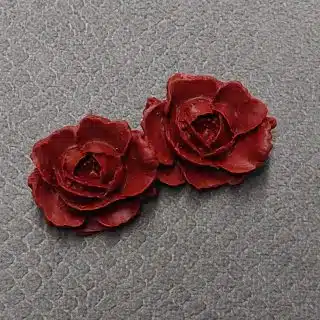 Ceramic earrings handmade