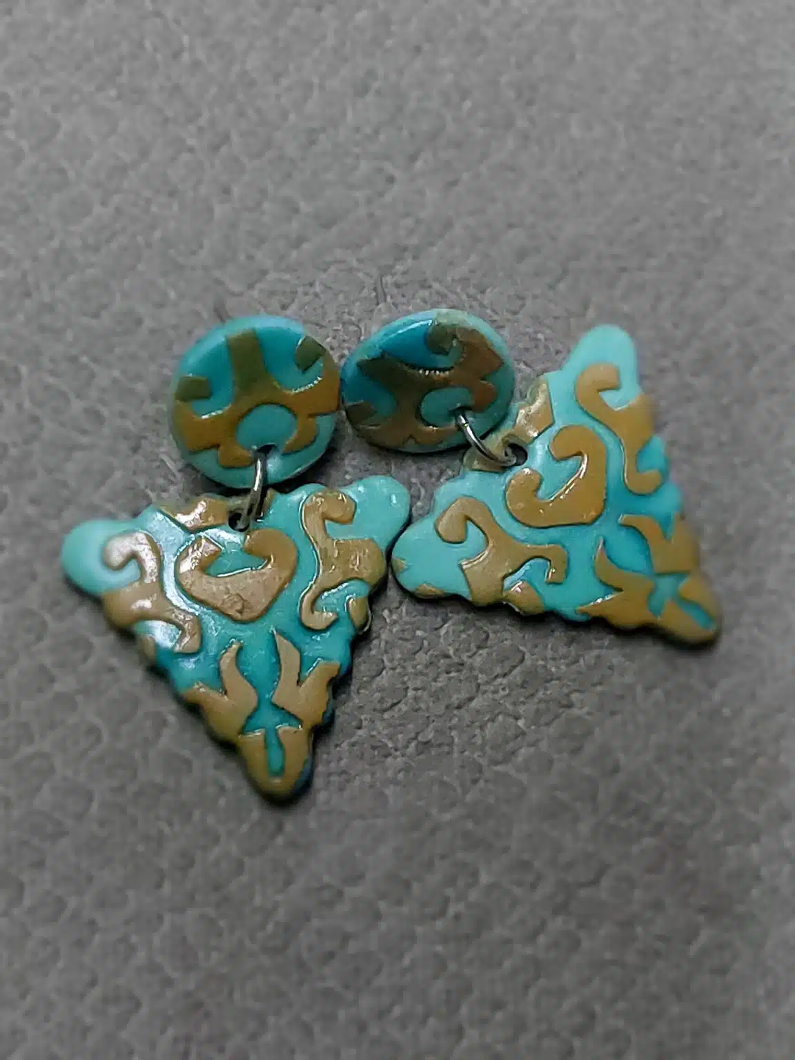Ceramic earrings handmade 1 Ceramic earrings handmade