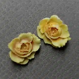 Ceramic earrings handmade