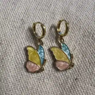 colorful Butterfly earrings