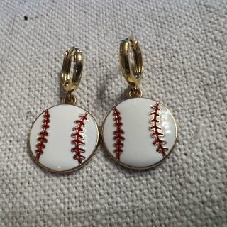 Baseball Earrings