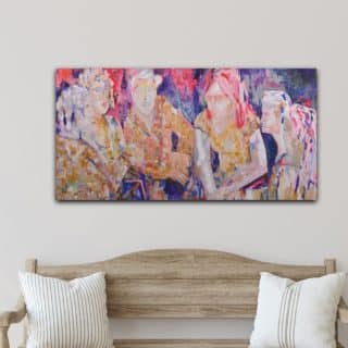 DISCUSSION OIL PAINTING