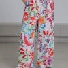 Flowered Pants