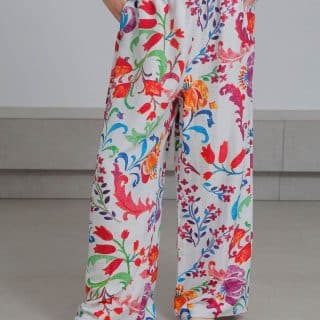 Flowered Pants
