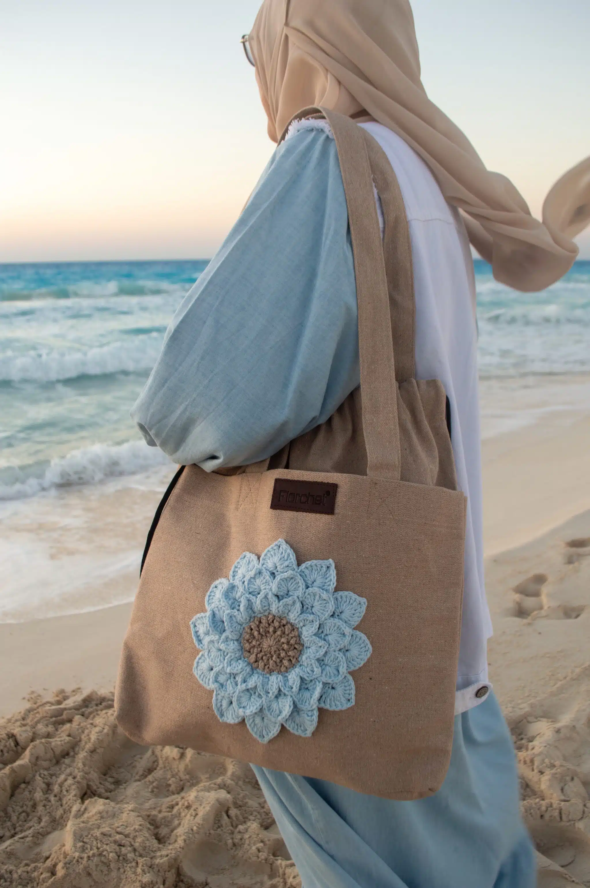 Beige Tote Bag 1 Beige Tote Bag