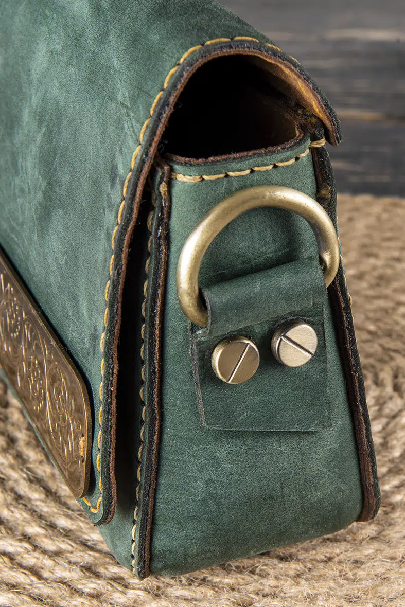 green Islamic crossbody bag 2 3 DSC 0483