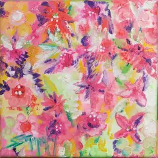 FLOWERS OIL PAINTING