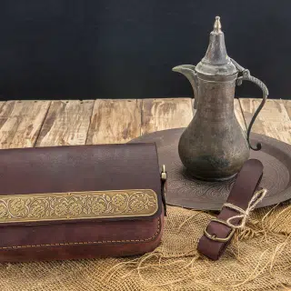 Maroon Islamic crossbody bag 2