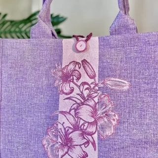 Lilac Bloom Tote