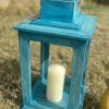 Vintage Aquamarine Lantern