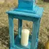 Vintage Aquamarine Lantern