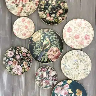 "Midnight Garden" Wall Plates Collection