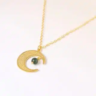 Crescent of Light | هلال النور necklace