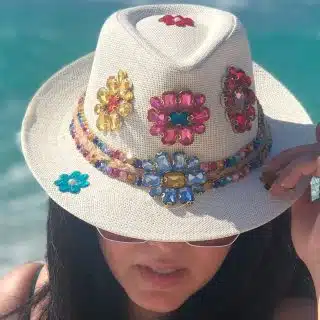 Flowers hat