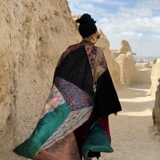 Patchwork kaftan