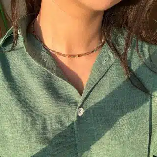 Mixed stones chocker