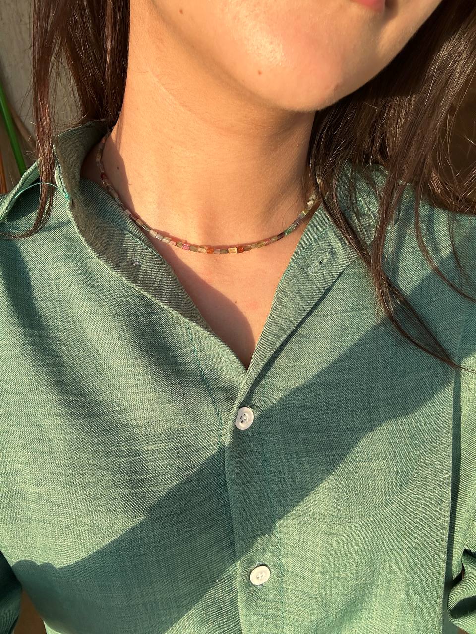 Mixed stones chocker 1 Mixed stones chocker