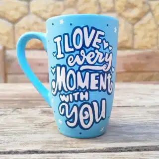 I love every moment with u mug 💙 (Copy)