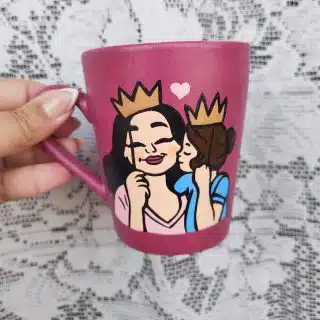 Mom & daughter love mug 🩷