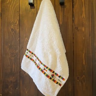 Siwi embroidery 100% Cotton Towel 50*100