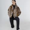 Fur leopard Jacket