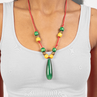 Love, Happiness And Nature Necklace