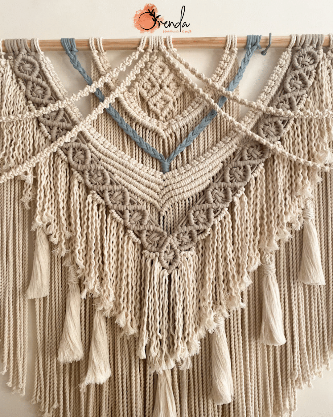 Classic Macrame hanging Elegance 1 Classic Macrame hanging Elegance