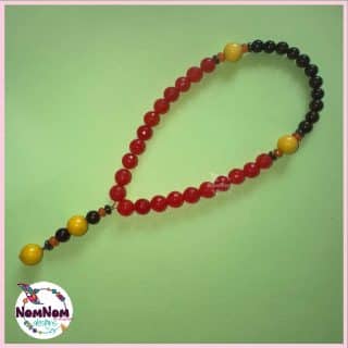 Colorful Jade Rosary 33