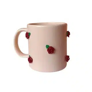 Red Flower - Simone Mug - 300ml