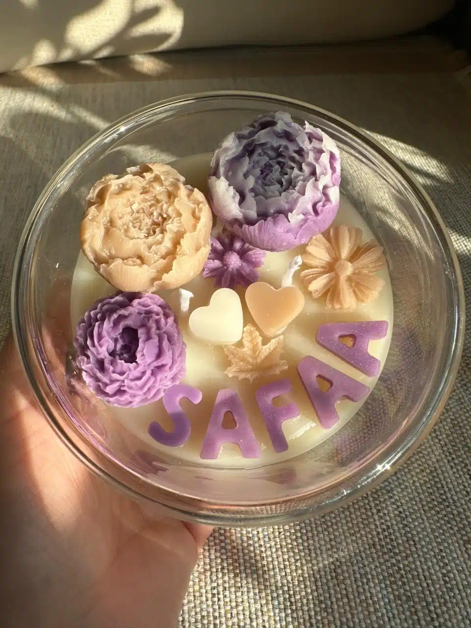 Customized bowl candle 1 Customized bowl candle