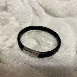 Black Blond men bracelet