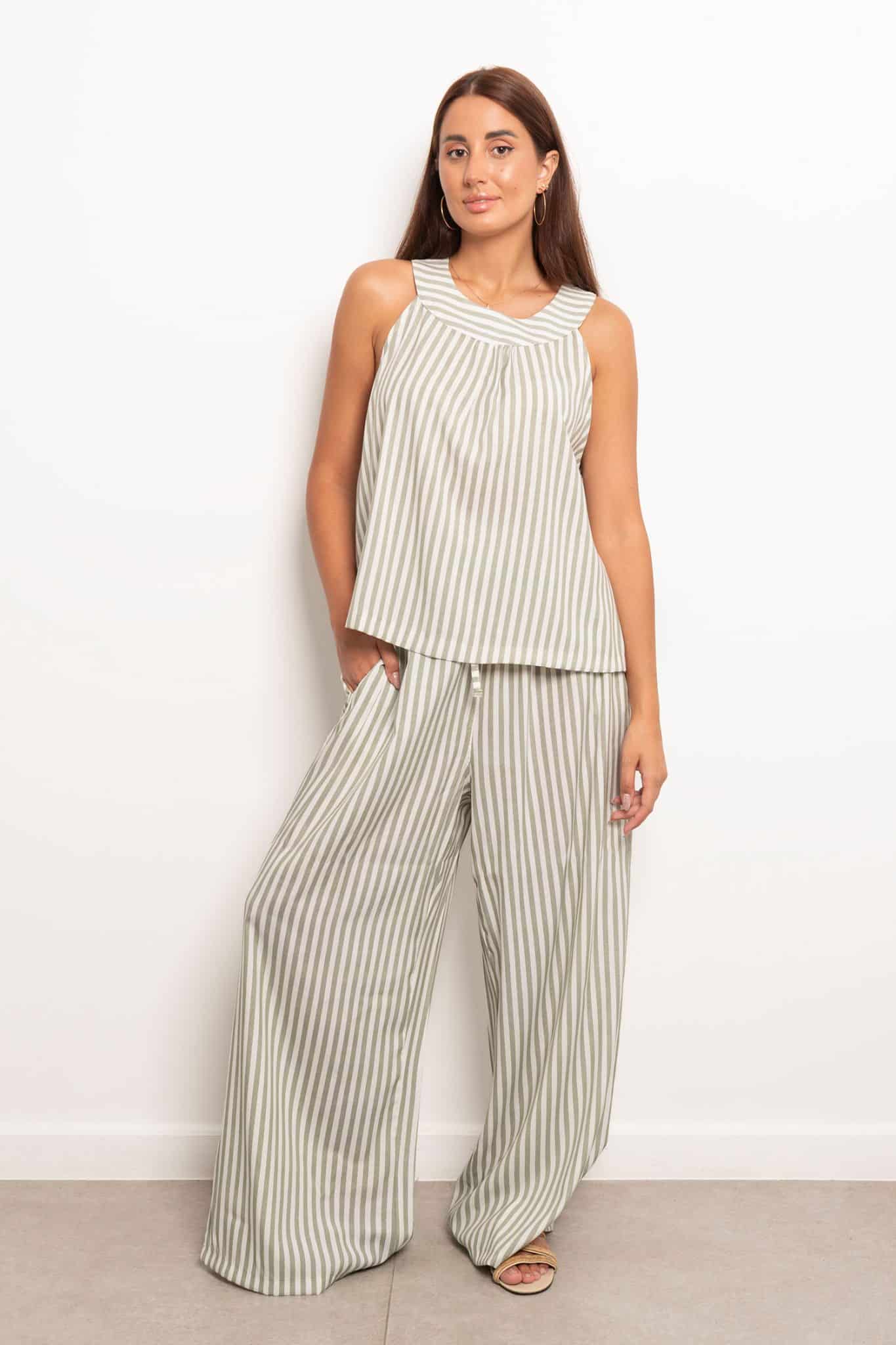 Olive Striped Set 2 mitcha 1014328 scaled