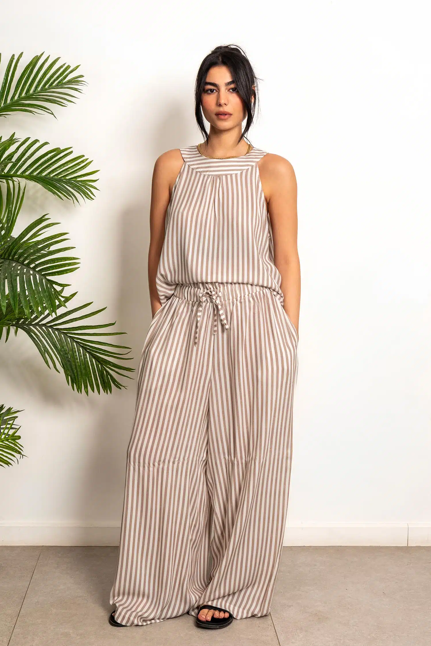 Beige Striped Set 4 mitcha 610441 scaled