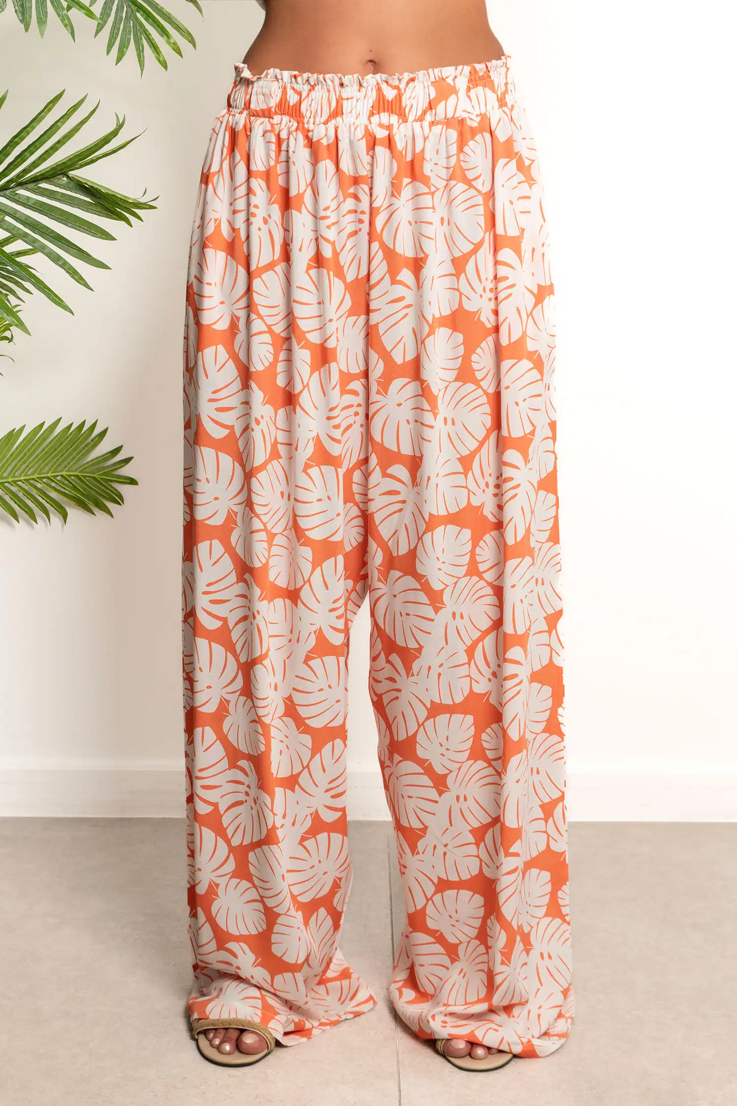 Orange Leaves Pants 2 mitcha 812131 scaled