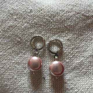 Rose Pearl earrings