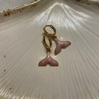 Rose Mermaid Earrings