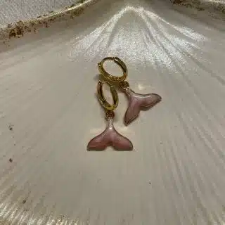 Rose Mermaid Earrings