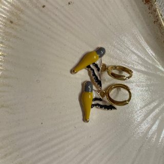 Yellow Bird Earrings