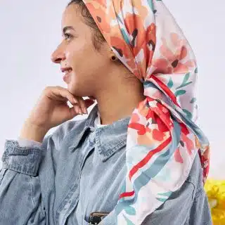 Floro Square scarf